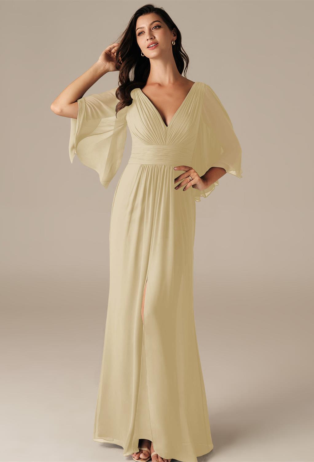 while the pretty pleats are just what you need for added gracefulness and
