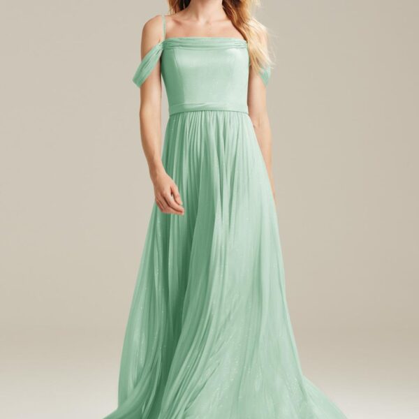 The Lowery dress is a flattering traditional choice for bridesmaids. The stretch knit fabric assures you of the comfort you deserve and the elegant movement that you're looking for. The straight neckline and cute straps add some interesting charm
