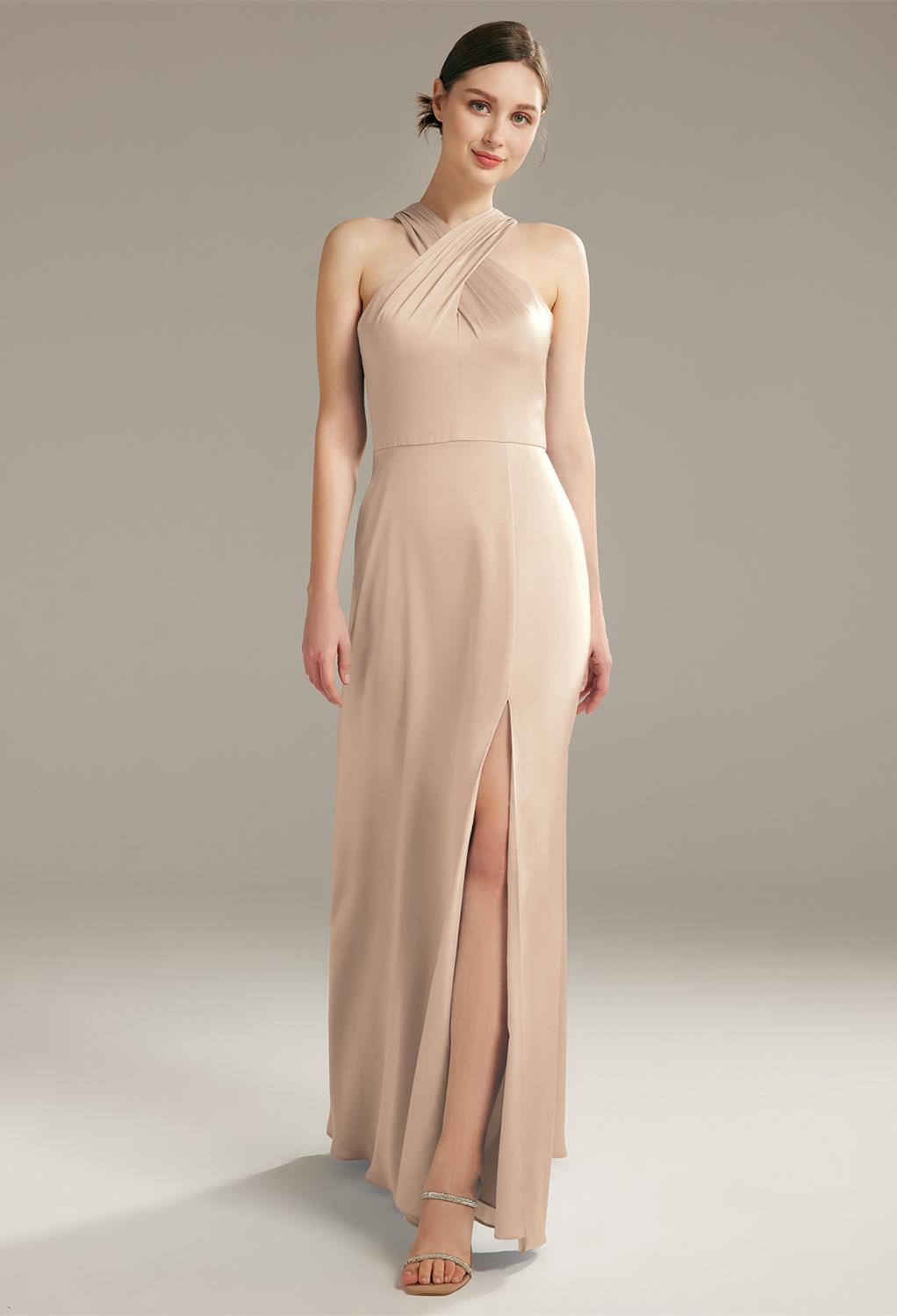 the AW Olivia dress glisten