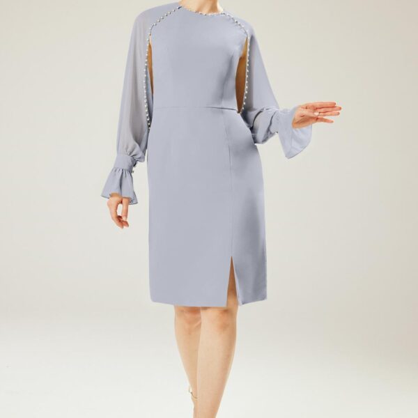 long strapless sleeves