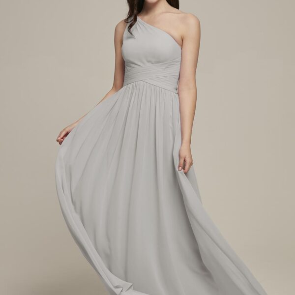 for today's contemporary lady. The fitted bodice is flattering