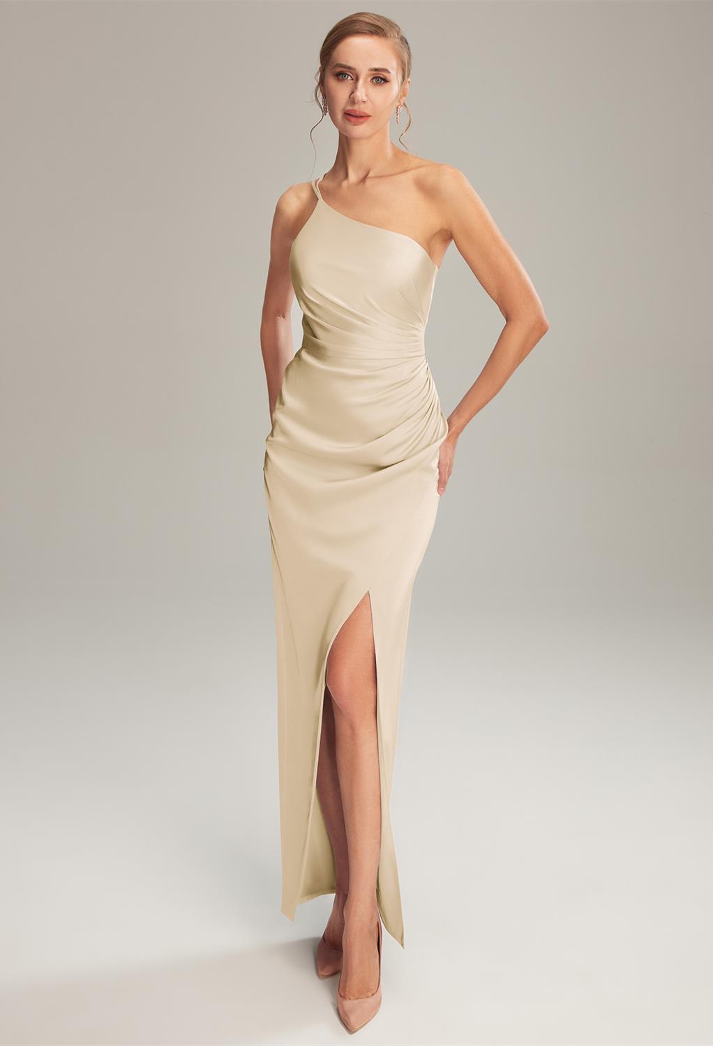 it lays on the body softly and emphasizes your curves gracefully