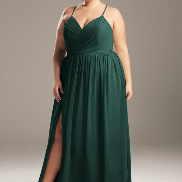 or go a little bit bold with a green or orange color. The dress has been de
