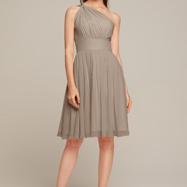 especially on the dance floor. The knee length of the dress is flirt