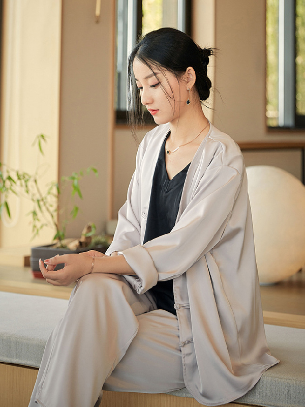 SkuCY-!107548MaterialPolyester StyleWide Leg FeatureSolid Color OccasionCasual