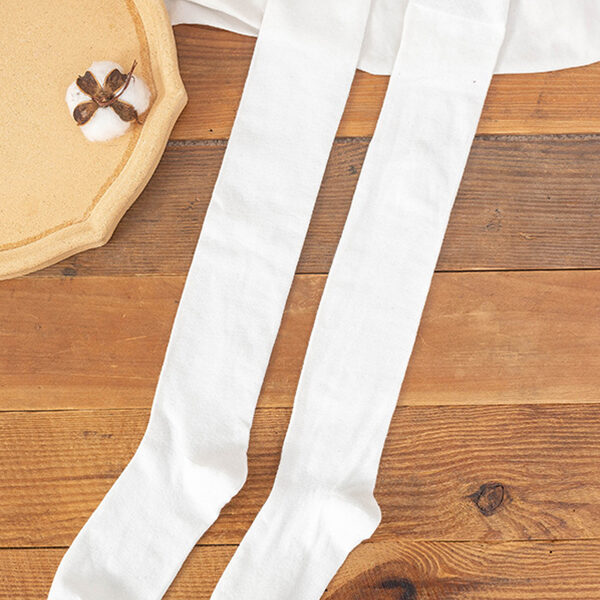 Casual Skinny Over-The-Knee Solid Color Stockings Accessories WHITE-One_size SkuCY-!111752MaterialCotton StyleSkinny FeatureSolid Color OccasionCasual