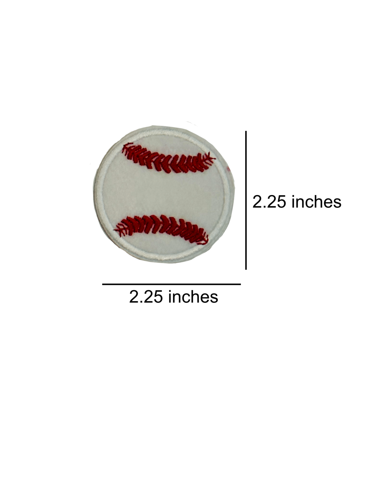 These high quality self adhesive sports patches are easily applied to bags
