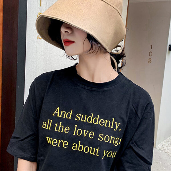 Going Out Solid Color Sun Protection Fisherman Hat KHAKI-One_size SkuCY-!100265Material>70%Cotton FeatureTied