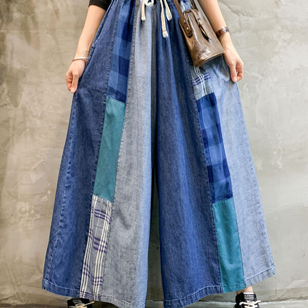 SkuCY-!108141MaterialDenim StyleWide Leg FeatureElasticity
