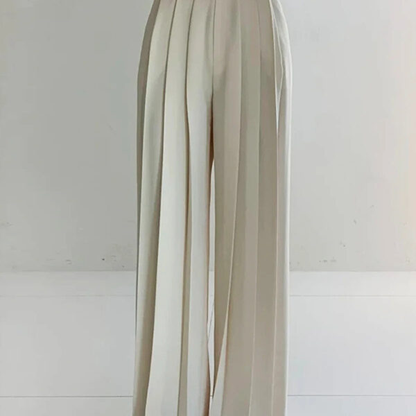SkuCY-!104383MaterialCotton-blend StyleWide Leg