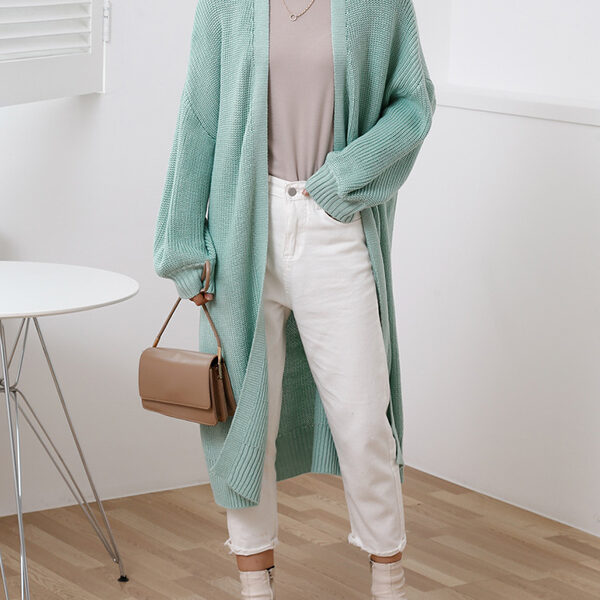 SkuCY-!110065MaterialAcrylic StyleLoose FeatureSolid Color OccasionCasual