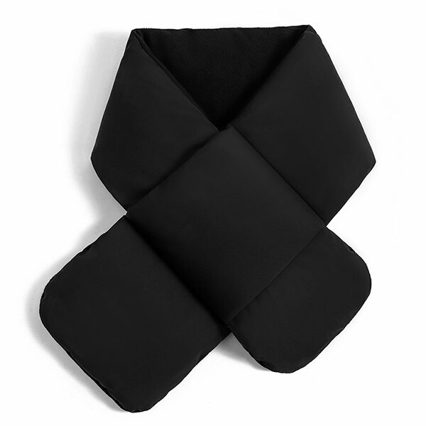 Casual White Duck Down Keep Warm Solid Color Shawl&Scarf BLACK-One_size SkuCY-!111749MaterialPolyester Padding90% White Duck Down FeatureKeep Warm