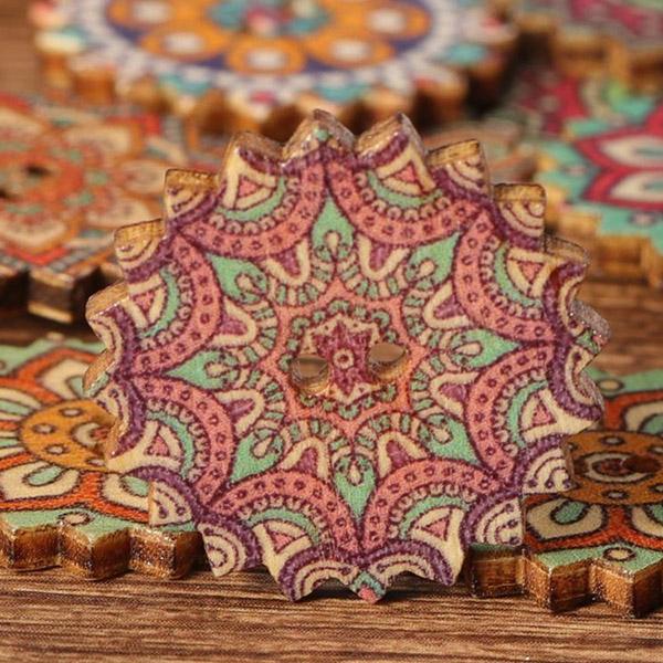 Sku CY-!24289   Material Wooden    Feature Floral