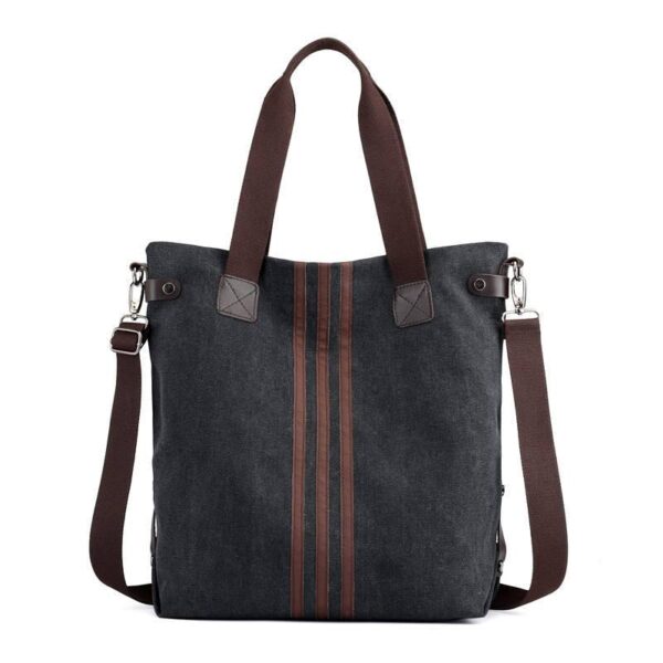 PRODUCT DESCRIPTIONThe Kelly is an ultra-spacious Canvas Tote that can effortlessly carry everything you need when you're headed out for the day. With double top handles and an adjustable strap