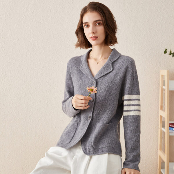 Elevate your wardrobe with our Classic Knitted Cardigan