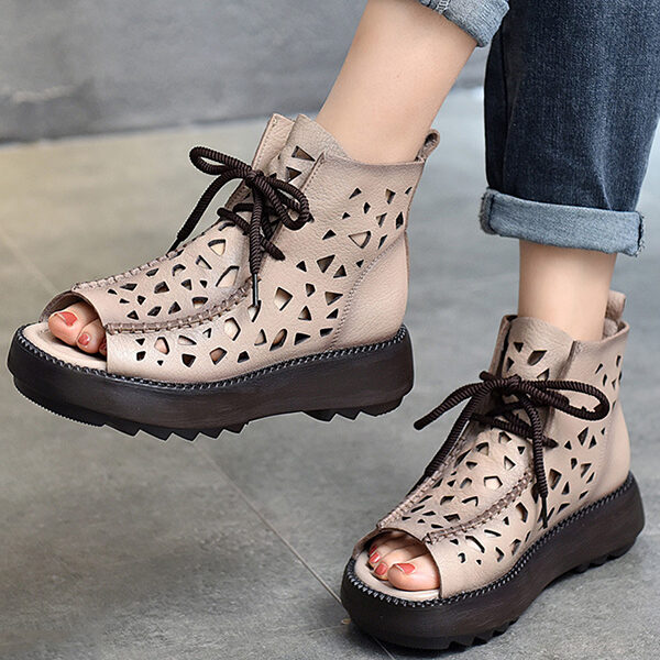 SkuCY-!101765MaterialCow Leather StylePlatform