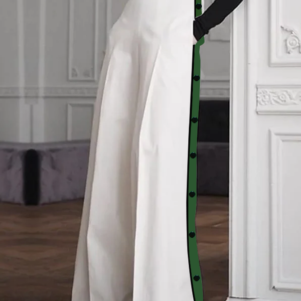 SkuCY-!113016MaterialPolyester StyleWide Leg FeatureContrast Color