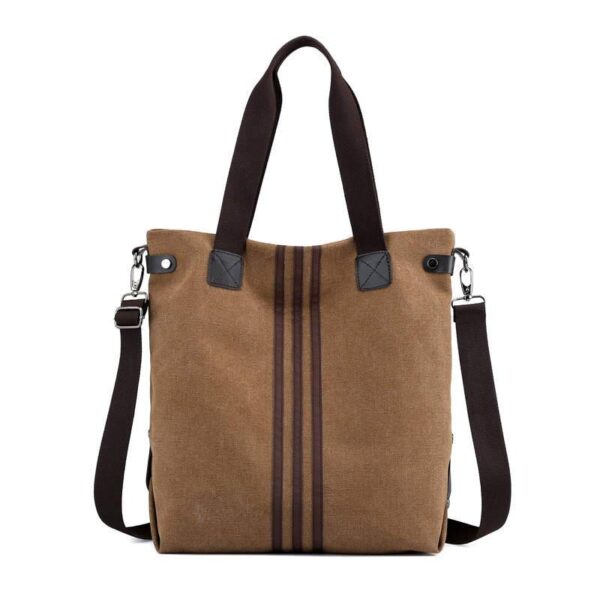 PRODUCT DESCRIPTIONThe Kelly is an ultra-spacious Canvas Tote that can effortlessly carry everything you need when you're headed out for the day. With double top handles and an adjustable strap