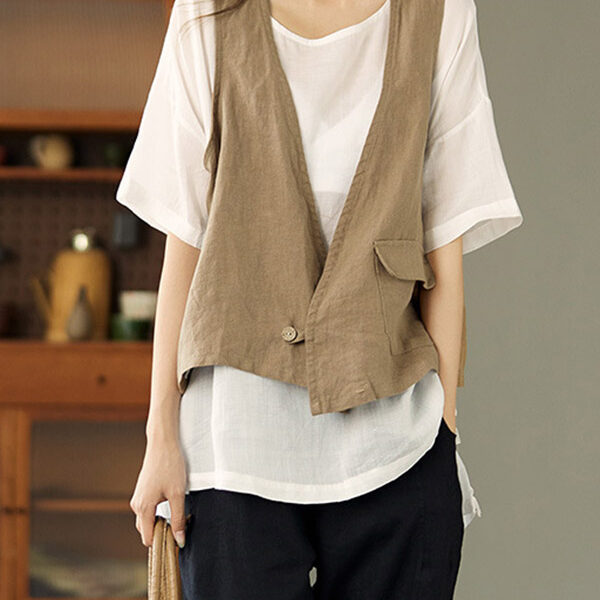 SkuCY-!88243MaterialRamie Cotton StyleLoose