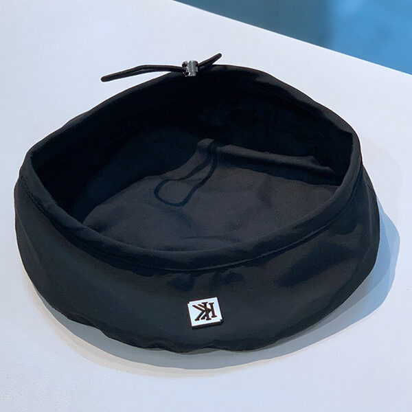 Fashion Vintage Letter Solid Color Beret Hat BLACK-FREE SIZE SkuCY-!92381MaterialCotton-blend StyleRetro FeatureSolid Color OccasionGoing out
