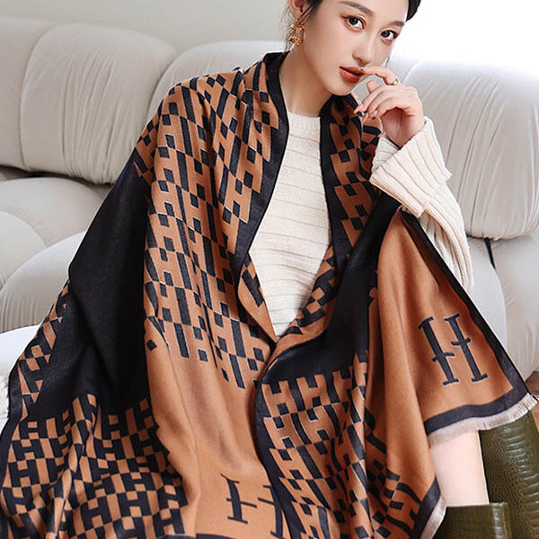 SkuCY-!95040MaterialImitated Cashmere FeaturePrinted