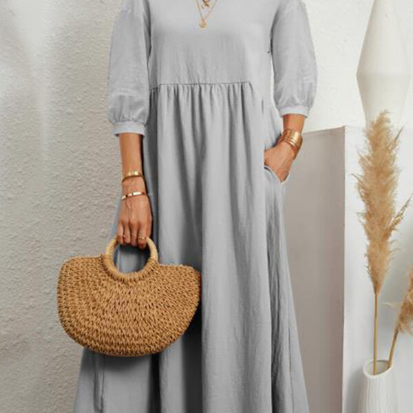 SkuCY-!105383MaterialPolyester FeatureSolid Color NecklineRound-neck OccasionGoing out