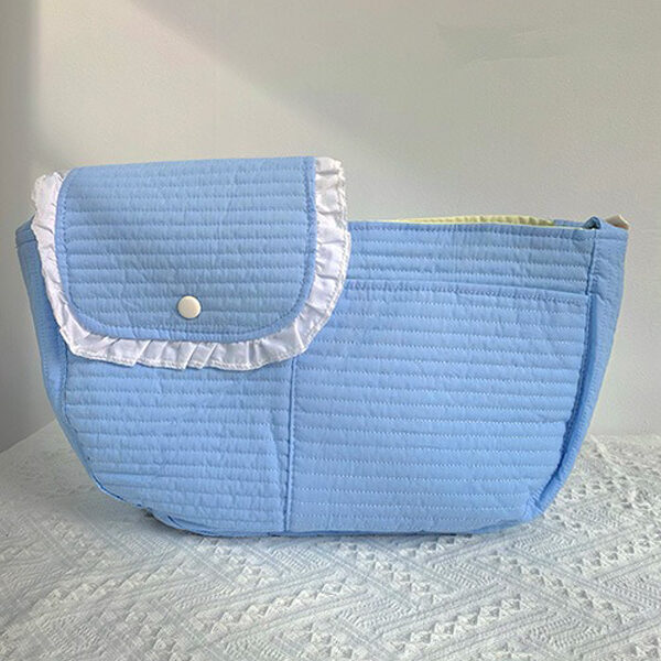 Cute 4 Colors Falbala Pet Bag Accessories BLUE-L SkuCY-!102488MaterialPolyester FeatureFalbala OccasionGoing out
