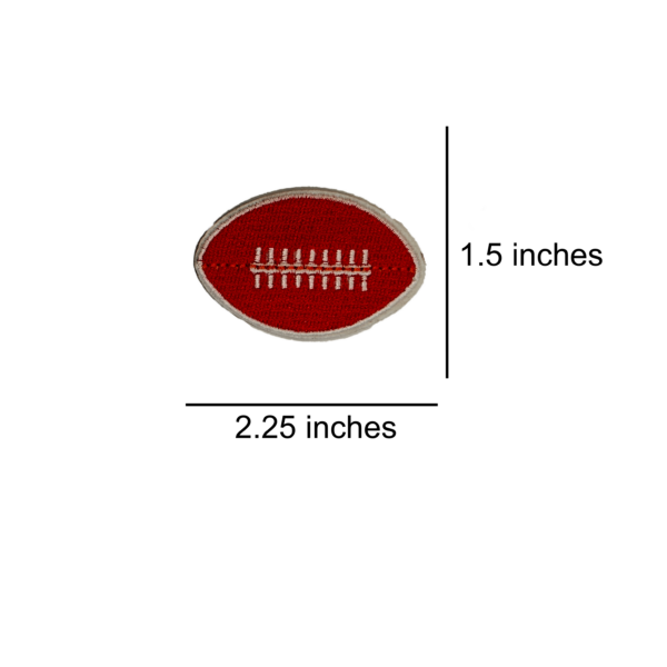 These high quality self adhesive sports patches are easily applied to bags