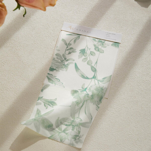 AW Chiffon Swatches for Bridal Dresses Verdant Wilds