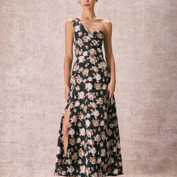 Details:- Fabric: Polyester- Lining: Polyester- Silhouette: A-Line- Waist: High Waisted- Embellishment: Ruched