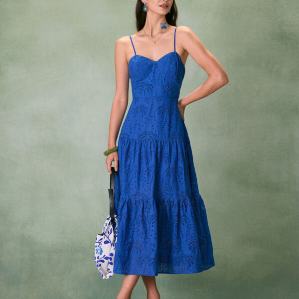 Fabric:This Slip Midi Dress is made of Cotton. Cotton has good hygroscopicity