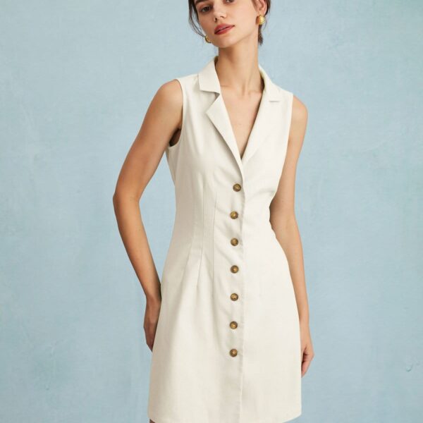Fabric:This Button Up Mini Dress is made of Cotton