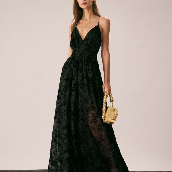 Details:- Backless- Maxi & Floor Length- Slim Fit- No Stretch- 90% Nylon
