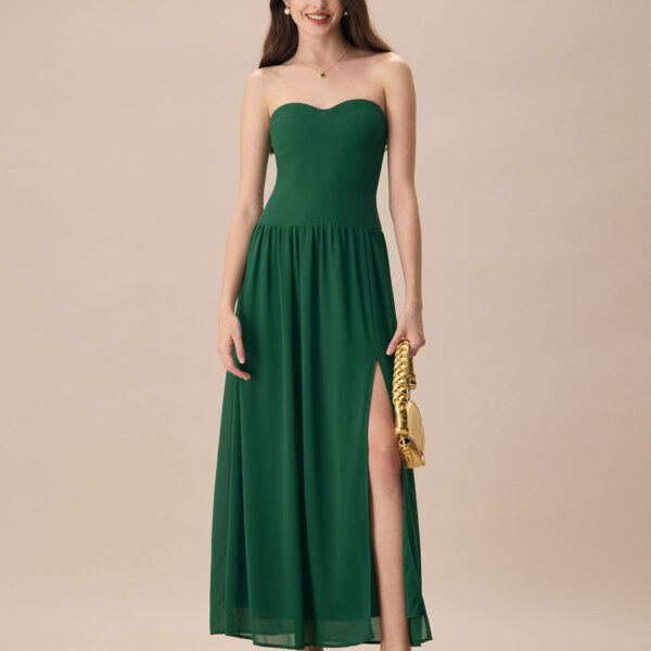 Fabric:This Ruched Maxi Dress is made of Polyester. Polyester is an artificial fiber that feels soft