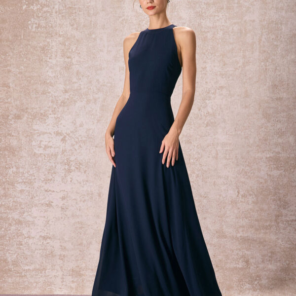 Fabric:This Backless Maxi Dress is made of Polyester. Polyester is an artificial fiber that feels soft