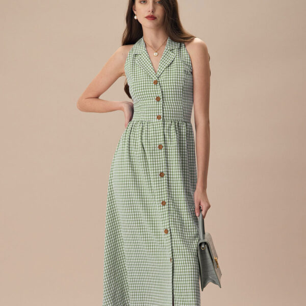 Fabric:This Shirt Midi Dress is made of Viscose and TENCEL™ Lyocell. Viscose (aka rayon) is a man-made cellulosic fiber made from wood pulp. It's soft