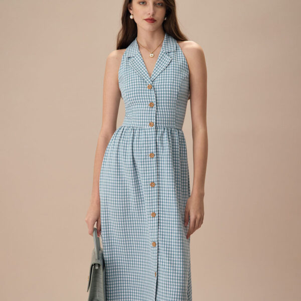 Fabric:This Shirt Midi Dress is made of Viscose and TENCEL™ Lyocell. Viscose (aka rayon) is a man-made cellulosic fiber made from wood pulp. It's soft