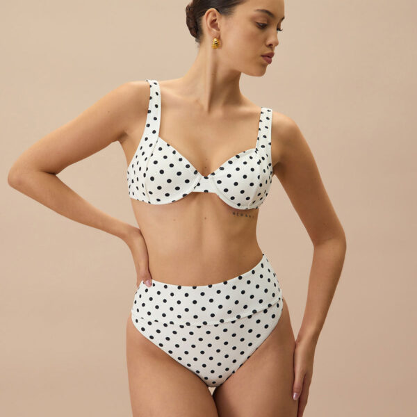 Fabric:This Underwire Bikini Top is made of Recycled Polyamide and Spandex. Recycled Polyamide is prized for its elasticity and softness. Plus