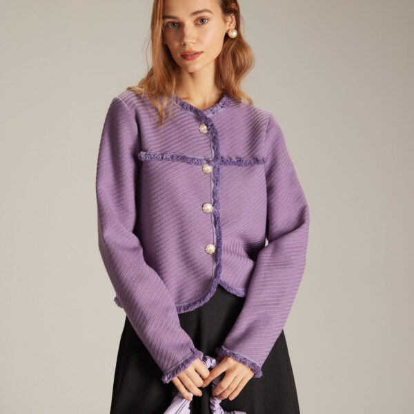 Fabric:This Button Jacket is made of Polyester. Polyester is an artificial fiber that feels soft