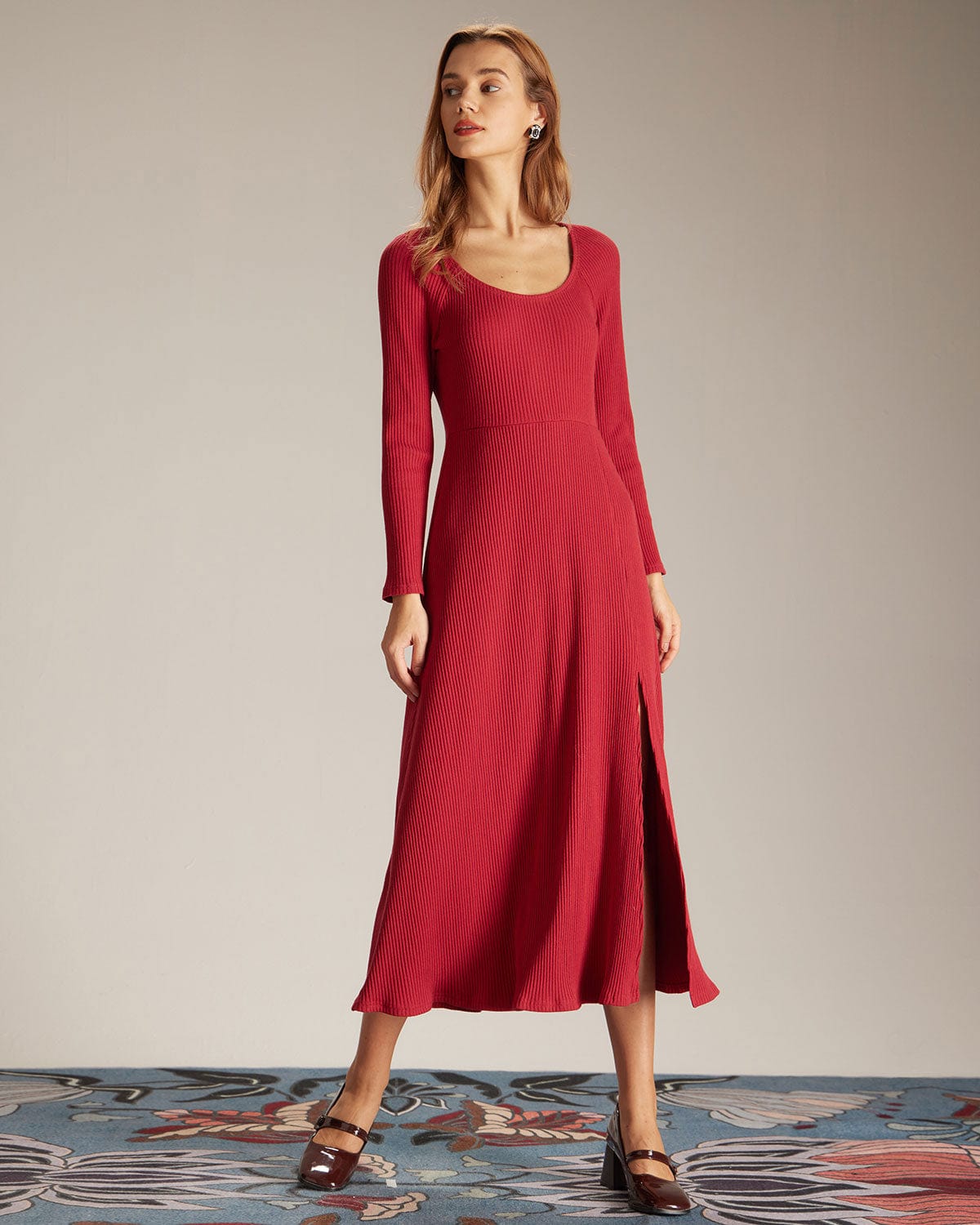 Fabric:This Slit Dress is made of Cotton