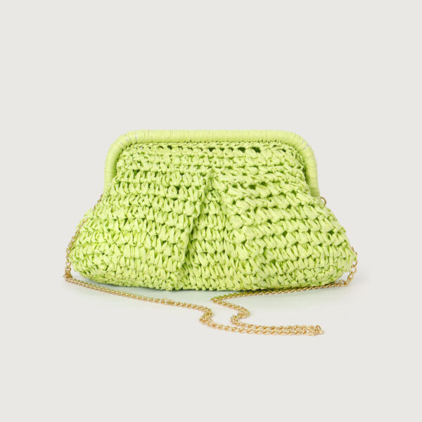 - Fabric: Raffia 100.0%- Lining: Cotton 80.0%