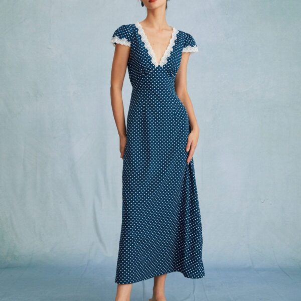 Fabric:This Ruched Maxi Dress is made of Recycled Polyester. Recycled polyester is a sustainable alternative to traditional polyester