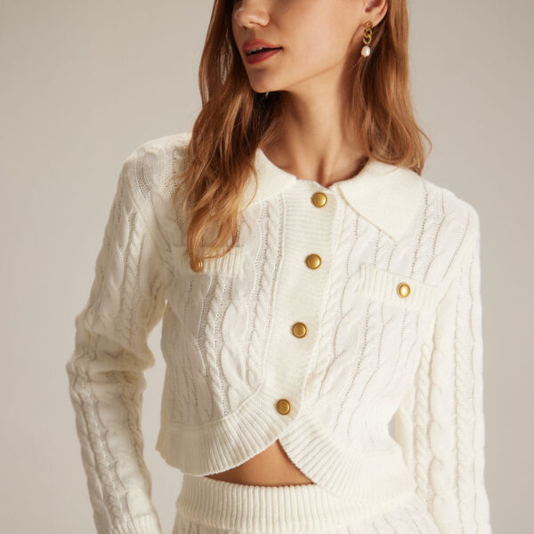 Fabric:This Ribbed Cardigan is made of Acrylic. Acrylic has such characteristics as softness