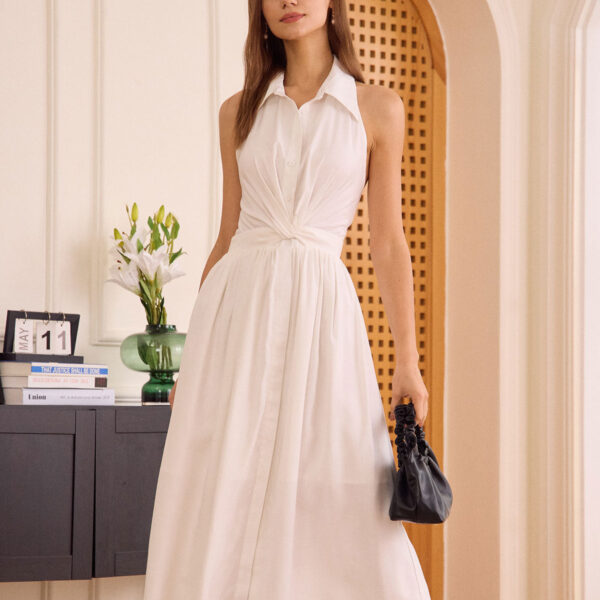 Fabric:This A-Line Mini Dress is made of Viscose and Polyester. Viscose (aka rayon) is soft