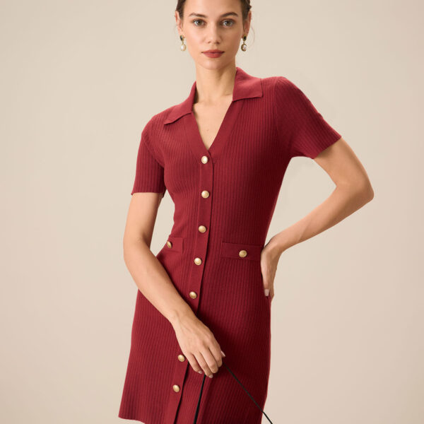 Fabric:This Bodycon Sweater Dress is made of Polyester. Polyester is an artificial fiber that feels soft