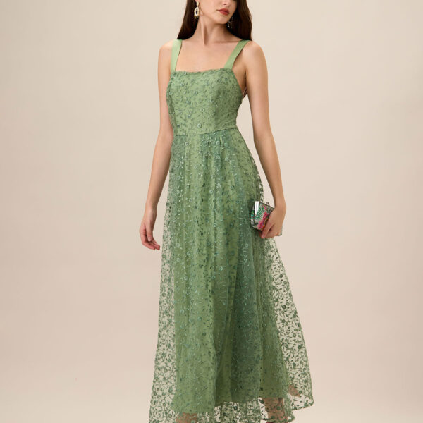 Fabric:This Slip Midi Dress is made of Polyester and Spandex. Polyester is an artificial fiber that feels soft