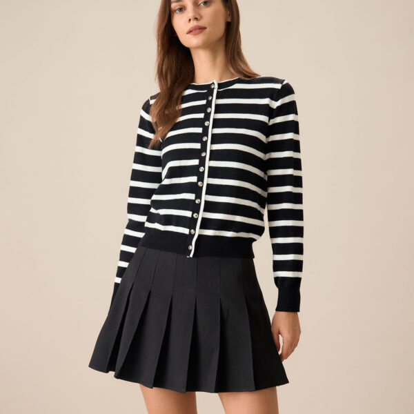Fabric:The A-line Mini Skirt is made of Polyester. Polyester is an artificial fiber that feels soft