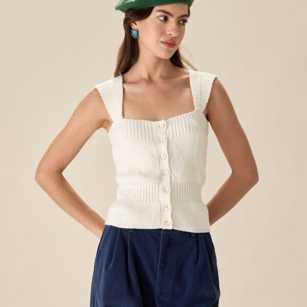 Fabric: This Square Neck Tank is made of Viscose