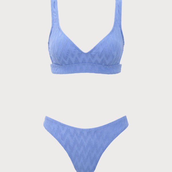 Back Neckline: U-shape Fabric Stretch: High Stretch Waist: Low Waisted Closure Type: Elastic Waist Pattern Type: Geometric Embellishment: Cut Out