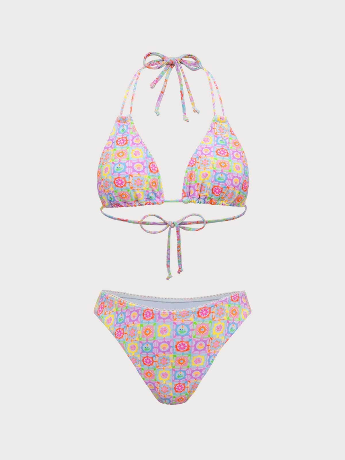 Back Neckline: Strappy Fabric Stretch: High Stretch Waist: Low Waisted Closure Type: Elastic Waist Pattern Type: Floral